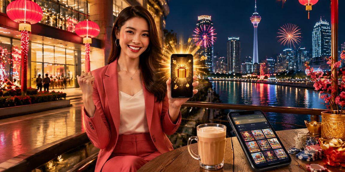 Pengguna Malaysia di Kuala Lumpur mengakses platform kasino mudah alih 218 dengan privasi terlindung