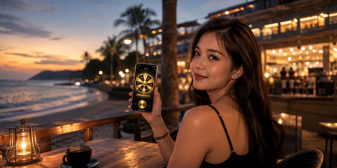 Antara muka permainan roulette Penang